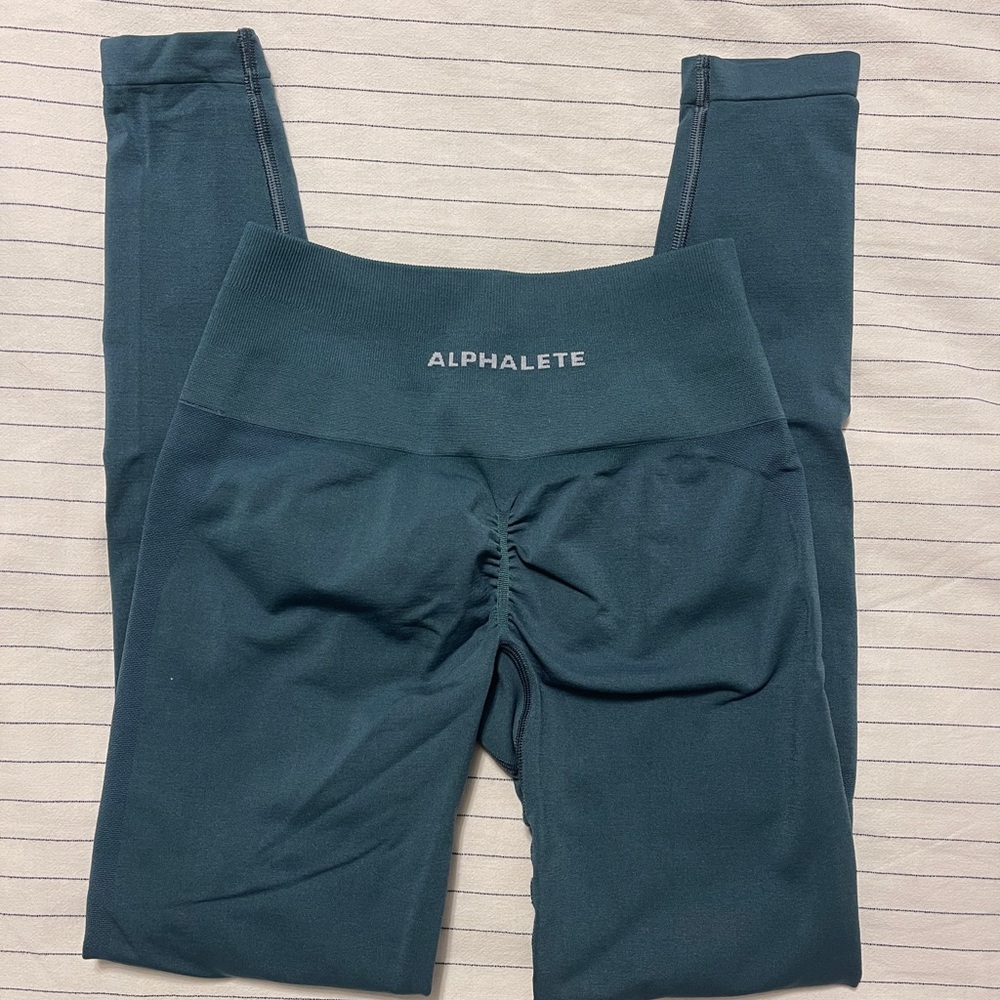 Alphalete Deep Teal Leggings
